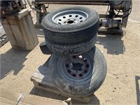 Lot of 5 Assorted Tires