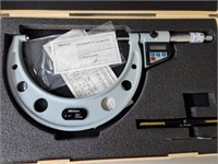 DIGITAL BLADE MICROMETER, MITUTOYO, 5-6"