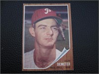 1962 TOPPS #146 DON DEMETER PHILLIES