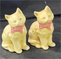 VTG Kitty Book Ends - Note