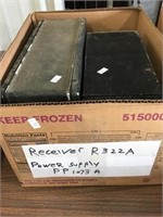 Receiver r322a & power supply pp1077a