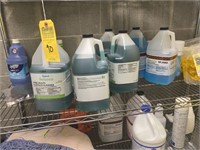LOT CLEANING SUPPLIES - SURFACE CLEANERS, GLOVES,