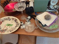 Miscellaneous Glassware Platters Bowls Fuji Fine