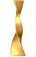 Gold Ceramic Vase, 15.94 Inch Decorative Tall