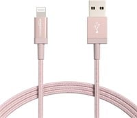 Basics Nylon USB-A to Lightning Cable Cord, MFi