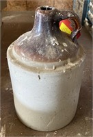 One Gallon Stoneware Crock Jug