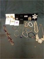 Costume Jewelry Including Some Vintage Items