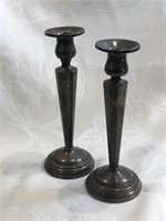 Sterling Silver Candlesticks (2)