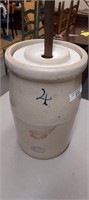 4 Gal. Red Wing Stoneware Butter Churn