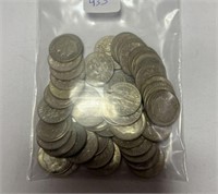 50 Pre-1965 Silver Dimes