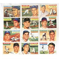 (25) 1956 Topps Baseball Cards