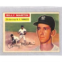 1956 Topps Billy Martin Nice Shape