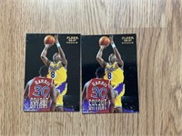 Kobe Bryant Rookie Cards x 2