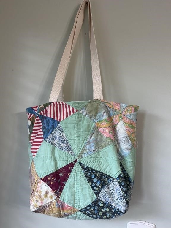 Handmade Quilt Tote purse