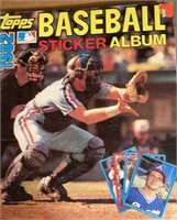 1982  Topps Sticker Album