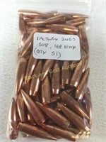 Factory 2nd's 308cal 168gr. Qty 51