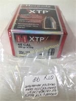 Hornady XTP 45.cal 250gr. JHP Qty 98
