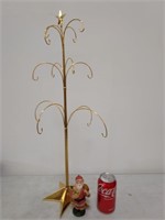 Italian Santa & ornament stand