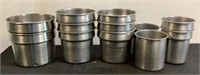 Assorted Round Metal Pans