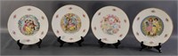 Set of (4) Royal Doulton 'Valentine' Plates