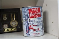 PURE MAPLE SYRUP TIN