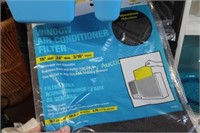 LOT - WINDOW AIR CONDITIONER FILTERS