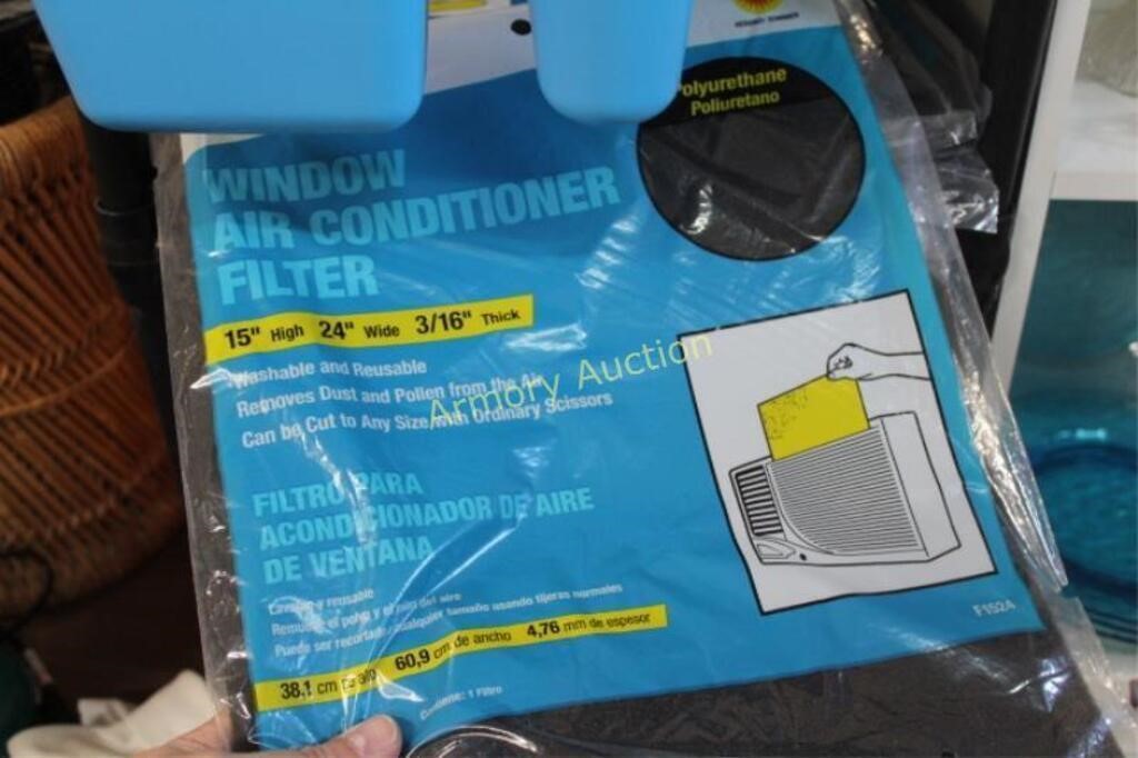 LOT - WINDOW AIR CONDITIONER FILTERS