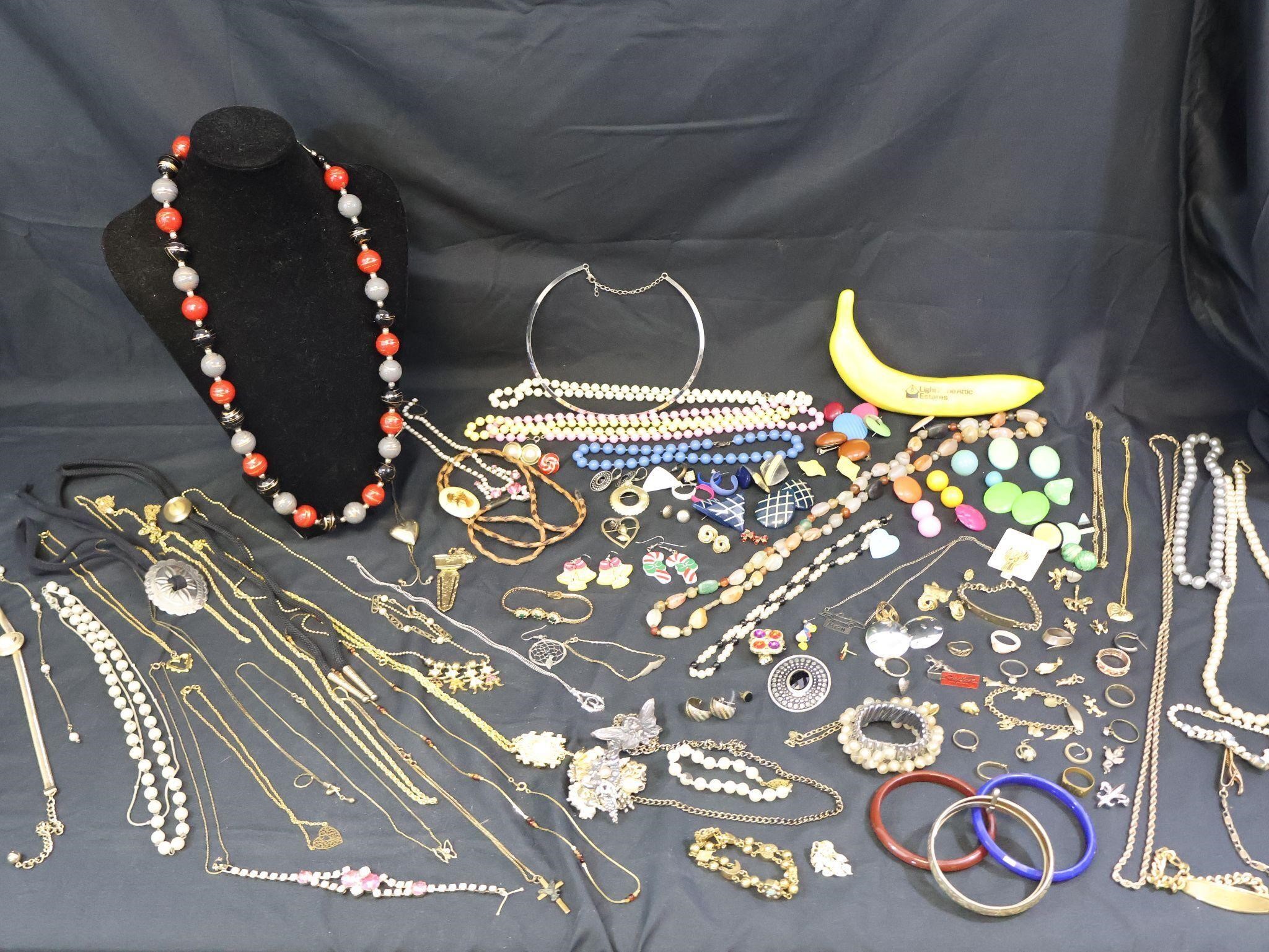 75+Pcs. Vintage Costume Jewelry + Mickey!