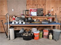 Work Bench & All Contents - Everything Goes!