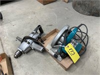 Drill, Makita Battery Saw