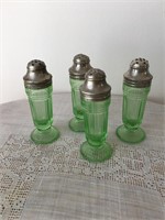 Vintage Depression Green Shakers