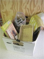 Vintage Items, Office Stamps, Cords & More