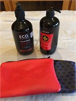 ECO AND DOTERRA HAND SOAPS AND MAKEUP BAGS