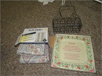 Set of New Curtains; Kitchen Items & More