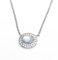 Moonstone Necklace 925 Silver
