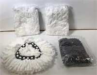 New Lot of 4 Mop Heads
