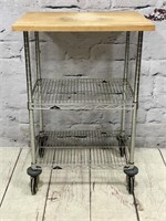 Kitchen 3-Tier Rolling Cart