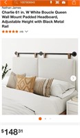 Queen bed headboard