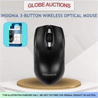 INSIGNIA 3-BUTTONS WIRELESS OPTICAL MOUSE