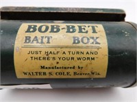 BOB-BET BAIT BOX