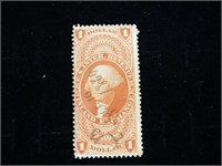 $1.00 U.S. Internal Revenue Stamp Inland Exchange