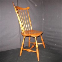 Windsor side chair. Seven spindle. Refinished.