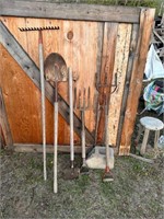 Misc Garden, long handled tools