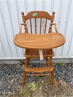 Vintage Maple high chair