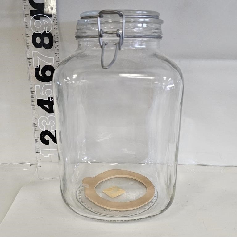 Large Glass Canister