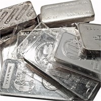 (1) Random Maker/Type 10 oz. Silver Bar