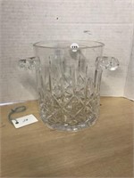 Crystal Ice Bucket - Signed