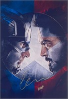 Autograph  Avengers Civil War Photo