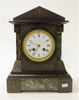 Vintage slate cased mantle clock