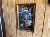 Hamm's American Bear Collection Beer Mirror